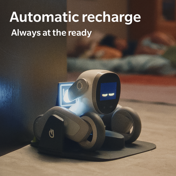 Loona Premium Smart Robot, AI PETBOT s nabíjecí dokovací stanicí, KEYi Tech